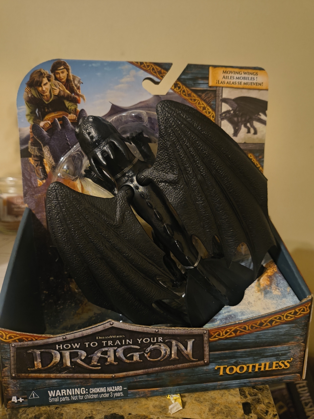 Nickelodeon Toothless Dragon Costume Accessory - Black